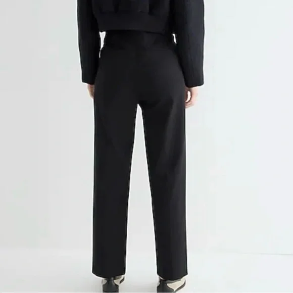 NWT J. Crew Kate Straight-leg Pant Four-season Stretch Black - Picture 5 of 5